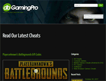 Tablet Screenshot of db-gamingpro.com